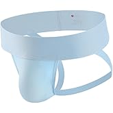 BRODDLE Men's Jockstrap Nylon Pouch 2.5 Inch Wide Band Performance Workout Daily Sports Athletic Supporters