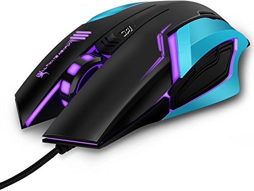 image for Gaming Mouse SOWTECH USB Wired Gaming Mice 4 Adjustable DPI Levels 7 C