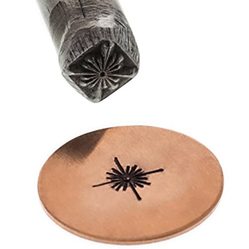 5 MM Steel Abstract Sparks Fireworks Stamp Alternative A-31 Jewelry Making Metal Stamping Marking Tool