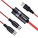 Konitee USB MIDI Cable Converter midi to USB in-Out Cable Interface for Mac PC Laptop to Music Piano Keyboard 6.5F