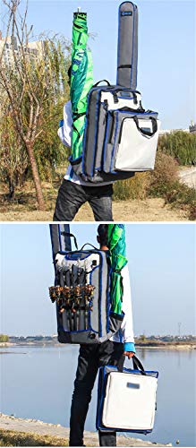 HYXL888 Angeltasche, große Kapazitäts-Außen Multifunktionale Angeln Aufbewahrungstasche, Multiple Choices, Geeignet for… – Bild 8