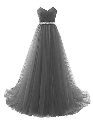 Yinyyinhs Womens Formal Evening Dress Beaded On The Waist Tulle |  Desertcart Gambia