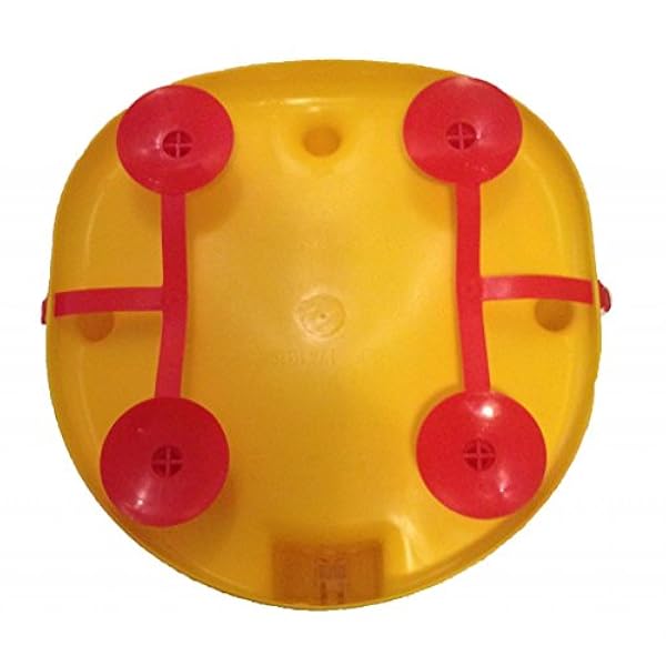 Neuf Keter Siege Pour Bebe Enfant Anneau De Bain Baignoire Antiderapant De Securite Chaise Jaune