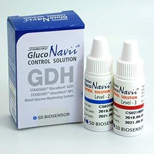 GlucoNavii Control Solution – for The Blood Glucose Monitor – Diabetics VAT Free (YES – I Have Diabetes)