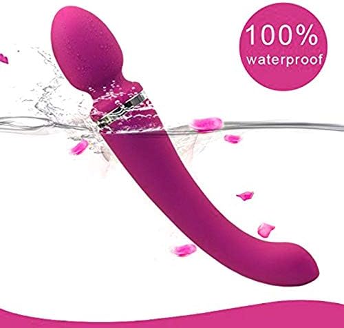 Deep Waterproof Soft Stick Handheld M-assager - Memory Function, USB Rechargeable - Optional Bending 10 Powerful Speed Modes to M-assage Any Angle