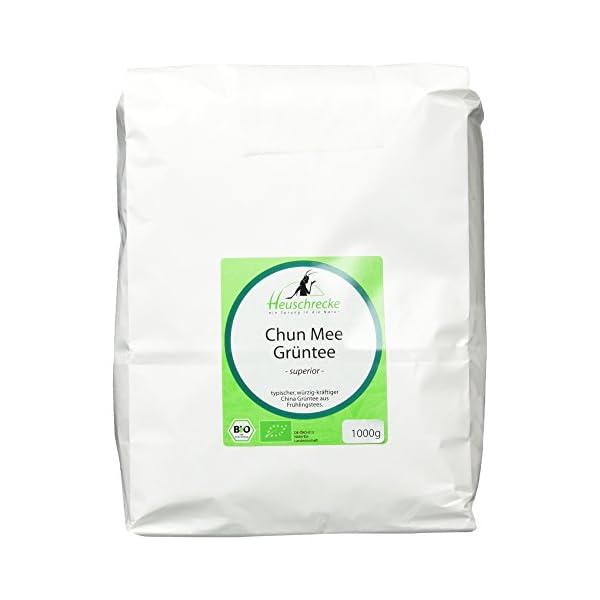 Heuschrecke Bio Chun Mee GrÃ¼ntee, 1 kg