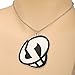 Xcoser Team Skull Necklace Deluxe Alloy Fancy Girl Pendant Cosplay Accessory