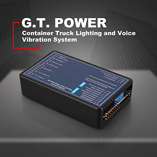 G.T. Power Lighting and Voice Vibration System RC Car Parts Kit for Tamiya RC4WD Tractor RC Car Vehicle Accessories
