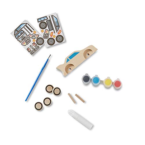 Melissa & Doug Wooden Race Car Kit - Image 3