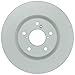 BOSCH 26011454 QuietCast Premium Disc Brake Rotor - Compatible with Select Acura MDX; Honda Odyssey, Passport, Pilot, Ridgeline; FRONT - Single