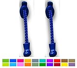 X-Treme Locking Laces - (Royal Blue) 24 Colors to Choose - One Pair for Only $8.95 - This color: (Royal Blue)