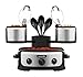 Crock-pot SCCPTOWER-S Swing and Serve Slow Cooker, Stainless Steel