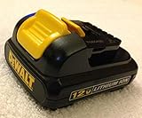 De-Walt DCB120 12V 12 Volt MAX Lithium-Ion Battery Pack, Black