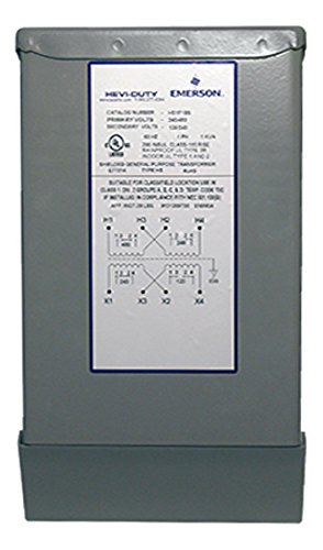 SolaHD HS19F500B Buck-Boost Dry Type Distribution Transformer, 1 Phase, Encapsulated, 0.5 kVA, 120/240V - 12/24V, 41.6/20.8 Amp, 60 Hz, 10