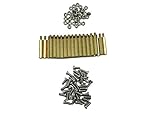 M3 25mm+6mm Brass Spacer Standoff/Stainless Steel Screws/Nut for mounting between PCB circuit boards and machine boards, Male-Female (120 PCS)