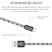 Travalo 6 Feet Nylon Braided Micro USB Charging Data Cable for Samsung, Nexus, LG, Motorola, Android Smartphones and More (4 Pack)