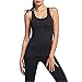 Tulucky Women's Soft Lightweight Cowl Back Tops Yoga Fitness Sports Sleeveless Shirts