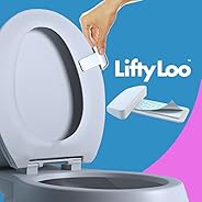 Lifty Loo Antimicrobial Toilet Seat Handle - Lift More, Less Mess -Easy Application 2 Pack