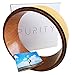 Purity Wave Cork Yoga Wheel - Eco-Friendly, Strong and Most Comfortable Dharma Yoga Prop Wheel, Perfect for Stretching and Improving Backbends, 12.5 x 5.1 Inch, Instructional Booklet Included