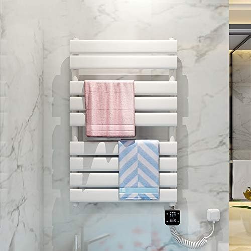 Stbd バスルームラジエーター 低炭素鋼 壁掛けインテリジェントwifi温度制御電気タオルラック乾燥ラックヒーターバスルームラックペンダント 31 49 19 68 商品 4 33in