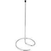 AUNMAS Stainless Steel Wine Decanter Drying Rack, Holder with Non Slip Rubber Coating, Space Saving Barware Organizer for Kitchen and Wine Cellar (Decanter Not Included)