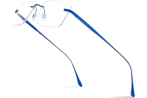 FONEX Titanium Glasses Frame for Men,Square Eyewear Full Optical Eyeglasses F85641