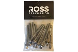 ROSS DRUMHEADS Tension Rods for Drums - ROSS Percussion (3 1/2 inch)