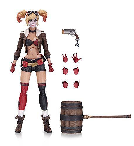 DC Collectibles Designer Series Bombshells by Ant Lucia Harley Quinn Action Figure