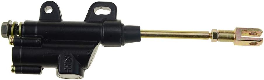 WOOSTAR Rear Foot Brake Master Cylinder Replacement for 50cc 70cc 90cc 110cc 125cc Coolster Sunl Apollo SSR Pitster Thumpstar ATV 4 Wheeler Quad Dirt Pit Bike