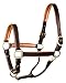 Perri's Leather Metallic Padded Leather Halter