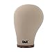 GEX Cork Canvas Block Head Manequin Head Wig Display Styling Head With Mount Hole