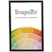 SnapeZo Photo Frame 16x20, Black, 1.25 Inch Aluminum Profile, Front-Loading Snap Frame, Wall Mounting, Professional Series