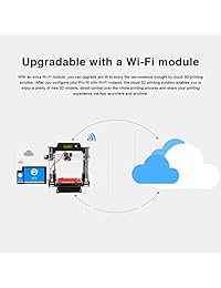 Geeetech Impresora 3D, Prusa I3 Pro W, Kit de impresora 3D de escritorio para bricolaje con WiFi Cloud, 7.874 x 7.874 x 7.087 in, tamaño de impresión, compatible con módulo 3D WiFi, aplicación EasyPrint 3D.