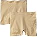 Maidenform Women's Shapewear Boyshort 2-Pack, Latte Lift/Latte Lift, Medium