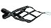 Weight Pulling Sledding Dog Harness X-Back Style Black Medium, 19.5