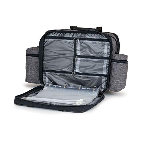 Hopkins Medical Products Antimicrobial EZ-View Medical Bag for Nurses, Home Heathcare and Medical Professionals