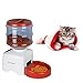 iUcar Dog Feeders Automatic Pet Feeders for Dogs Cats with Large Container and LCD Panel,Voice Recording