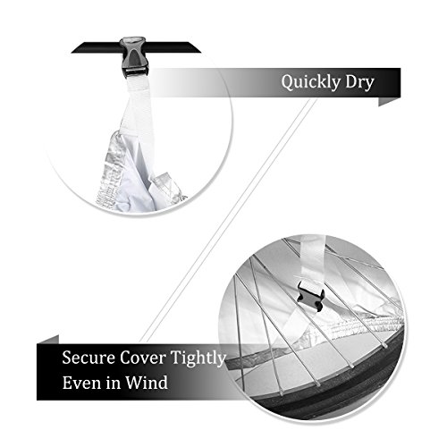 image for iHomeGarden Bicycle Cover - Outdoor Waterproof Anti-Dust Bicycle Wheel