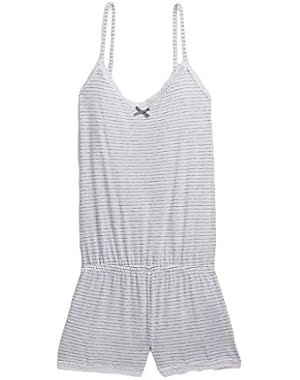 Cavin Klein Womens' V-Neck Romper
