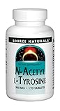 Source Naturals N-Acetyl L-Tyrosine 300mg, 120 Tablets