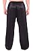 Alexander Del Rossa Mens Satin Solid Color Pajama Pants, Long Pj Bottoms