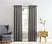 Sun Zero Barrow Energy Efficient Rod Pocket Curtain Panel, 54
