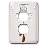 3dRose lsp_110053_6 The Prayer Of Saint Francis On