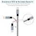 Frieso 2pcs 6ft 1pcs 10ft Nylon Braided 8pin to USB Charge and Sync Cable for iPhone 7/7 plus/SE/6/6s/6 plus/6s plus,5c/5s/5,iPad Air/Mini,iPod Nano/Touch(Gray and White).