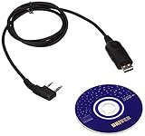 Baofeng USB Programming Cable for Baofeng Two way Radio UV-5R, BF-888S,BF-F8+ With Driver CD (Wireless Phone Accessory)
