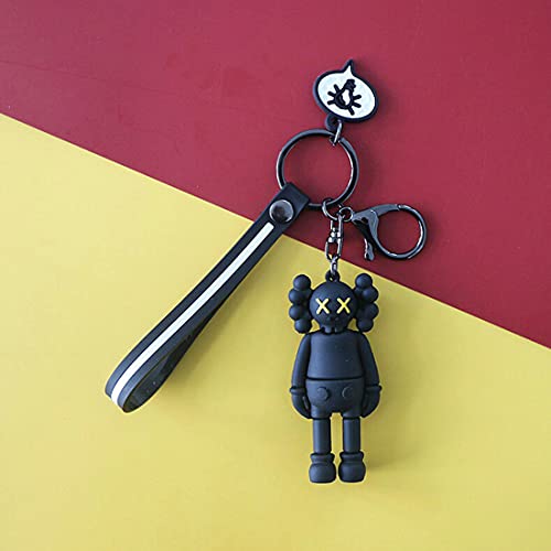 Cartoon KAWS Keychains，Cute Anime Cartoon Melody Keychains Figures