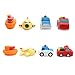 Svance Bath Toys, Floating Bathtub Toy for Babies, Toddlers, Kids,Bathtime Fun Toys 4 Packs (Bath toys)
