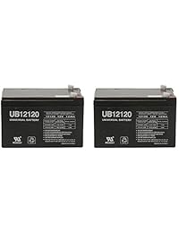 UB12120 - Batería de repuesto para Ultra Tech 12 V 12 AH (2 unidades)