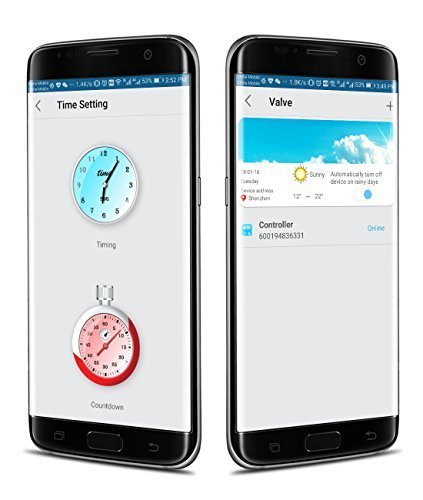 ECHTPower 9 Zone Smart Sprinkler Controller, Designed with WiFi Irrigation Timer, Compatible with Alexa and Google home - Thumbnail 6