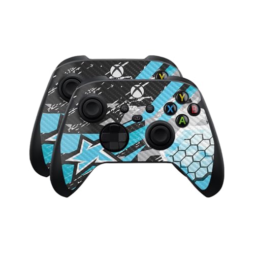 Carbon Fiber Skin Compatible with Microsoft Xbox Series X|S Controller (2 Pack)…
